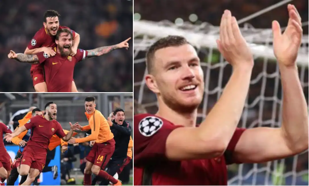 dzeko de rossi manolas