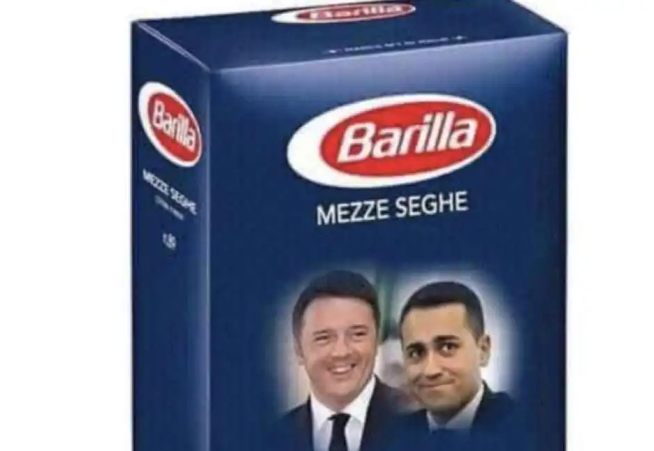 renzi di maio barilla