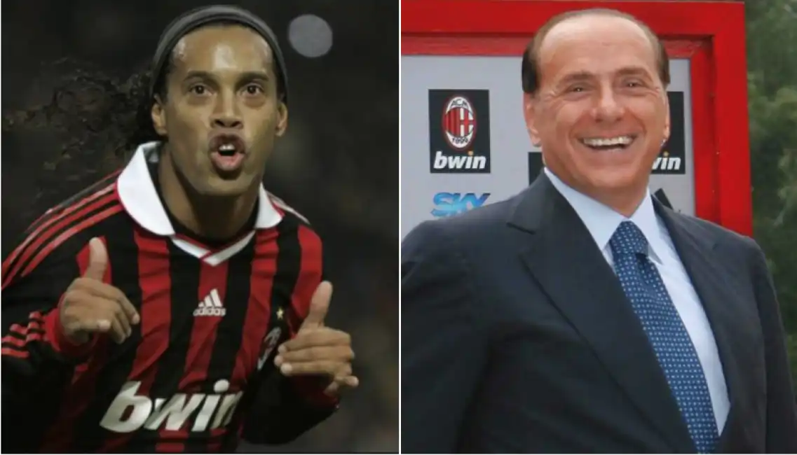 ronaldinho berlusconi