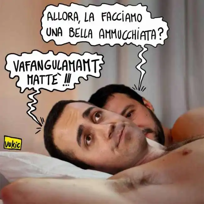 salvini di maio ammucchiata