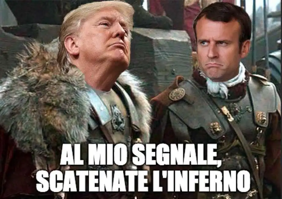 trump macron