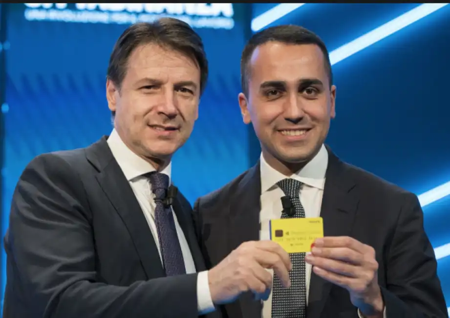 di maio conte card reddito