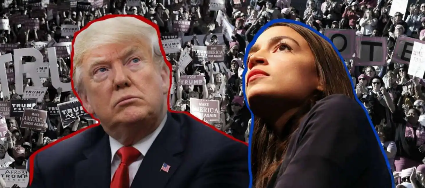 donald trump alexandria ocasio cortez