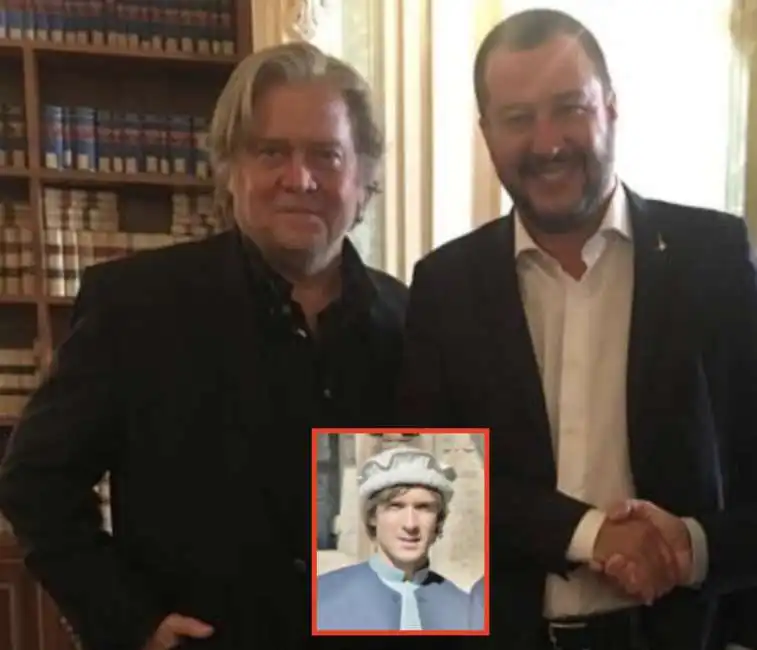 federico arata matteo salvini steve bannon