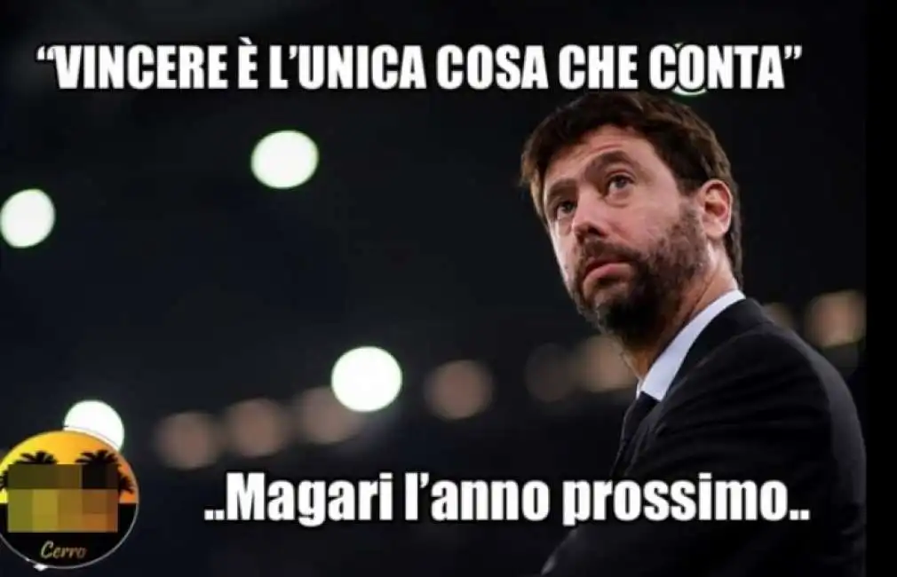 i meme dopo juventus ajax - -32 andrea agnelli