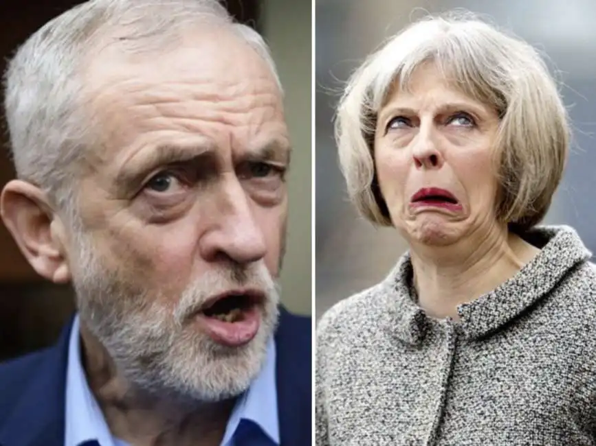 jeremy corbyn theresa may