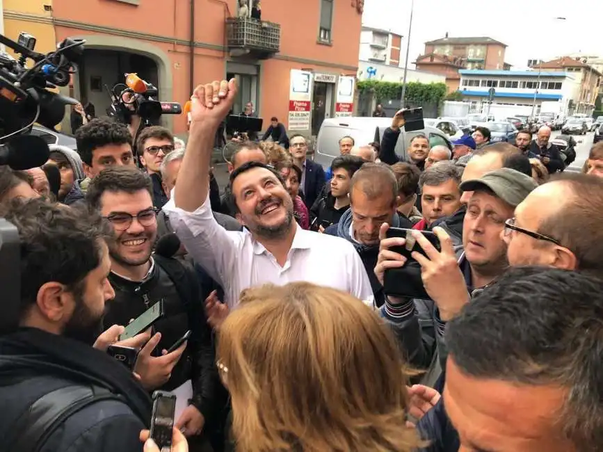 matteo salvini a bergamo