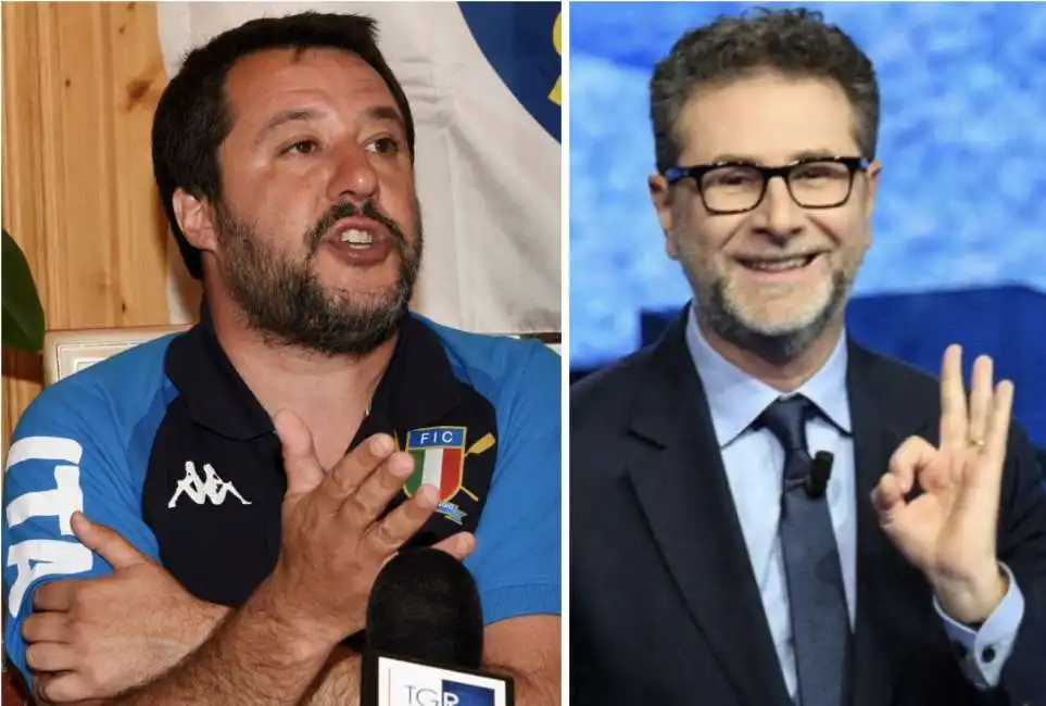 matteo salvini fabio fazio