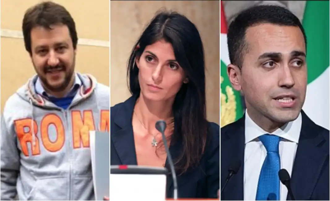 salvini raggi di maio