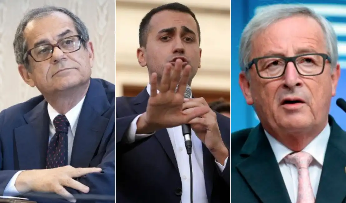 tria di maio juncker