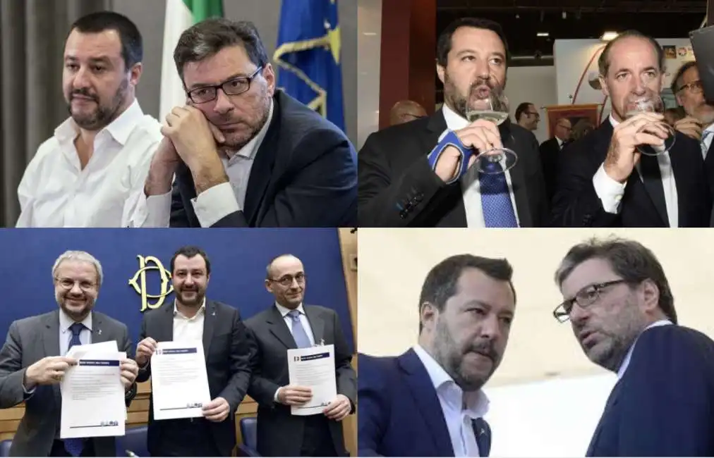 bagnai salvini borghi zaia giorgetti 