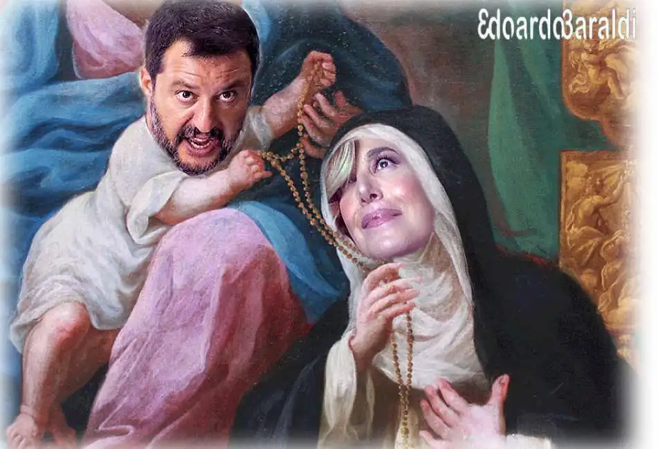 barbara d urso durso salvini