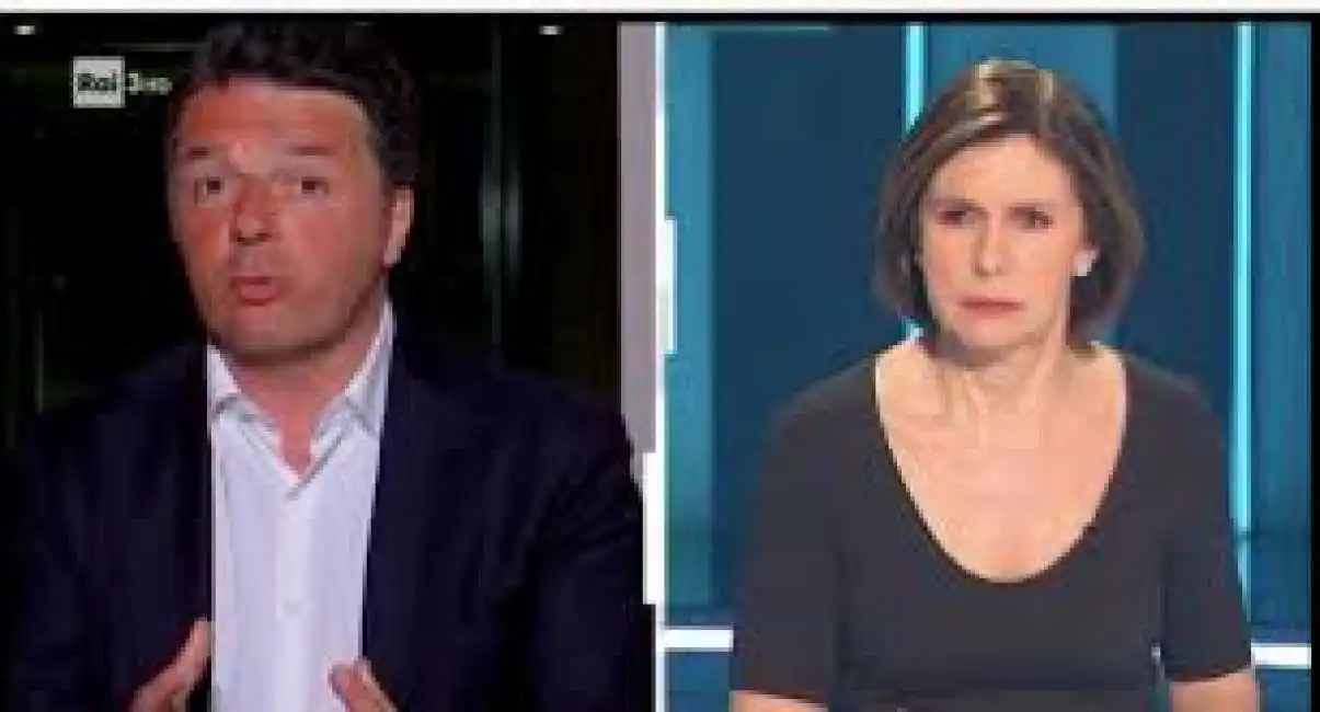 bianca berlinguer matteo renzi