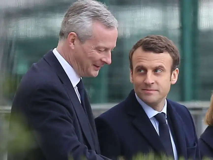 bruno le maire emmanuel macron