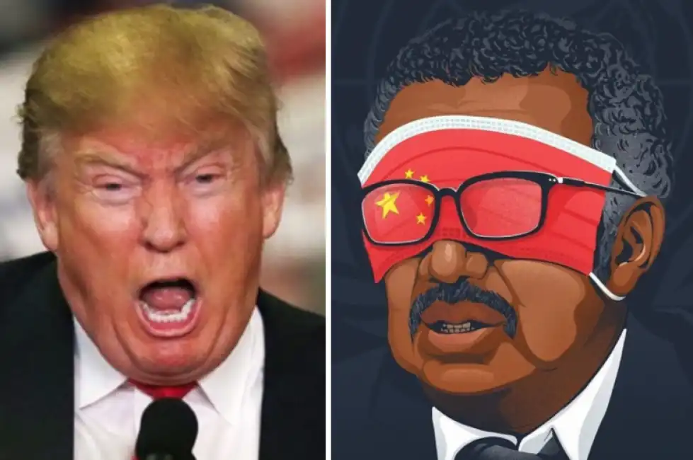 donald trump tedros ghebreyesus