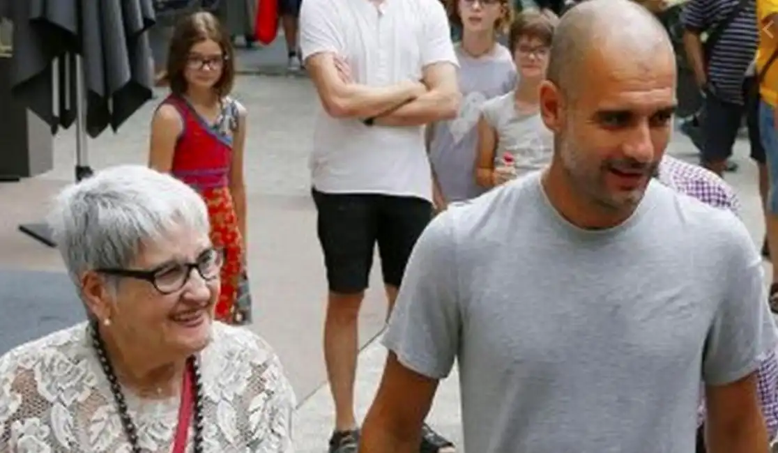 guardiola e la madre