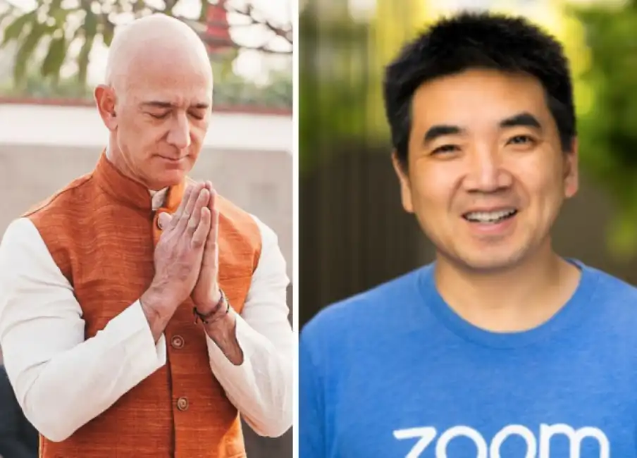 jeff bezos eric yuan