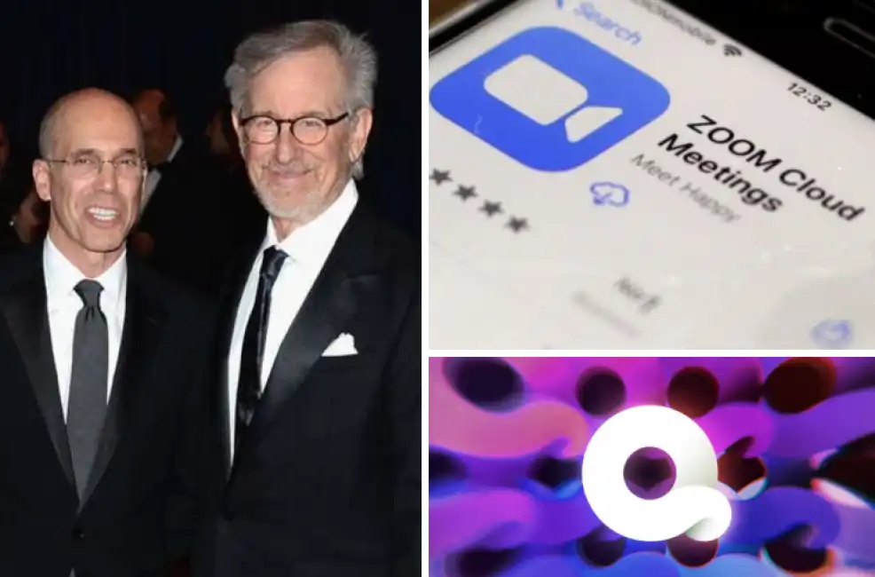 jeffrey katzenberg steven spielberg quibi zoom