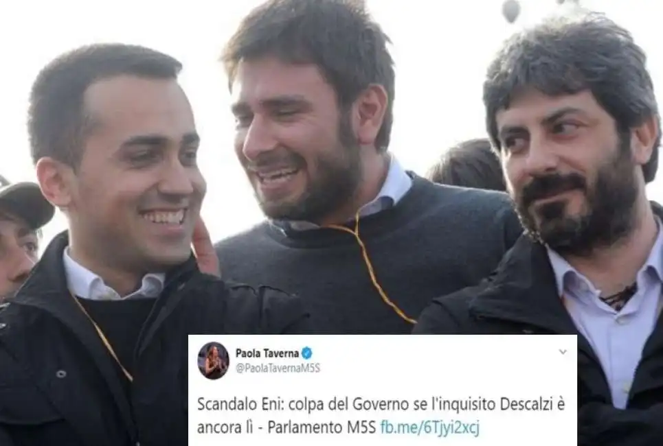 luigi di maio alessandro di battista roberto fico paola taverna movimento 5 stelle