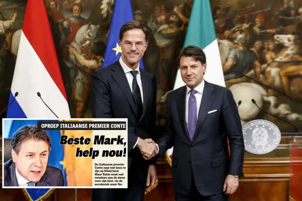 mark rutte giuseppe conte