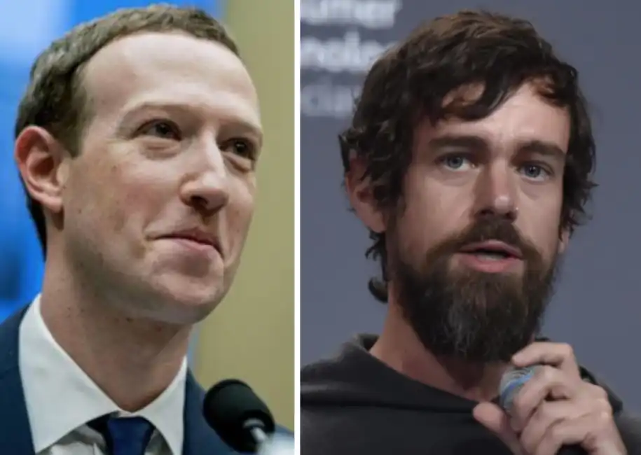 mark zuckerberg jack dorsey