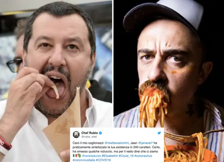 matteo salvini chef rubio