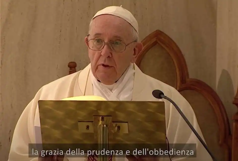 papa francesco bergoglio santa marta