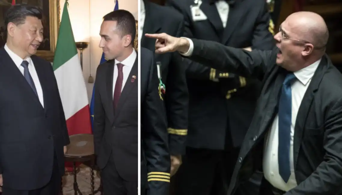 xi jinping luigi di maio enrico borghi