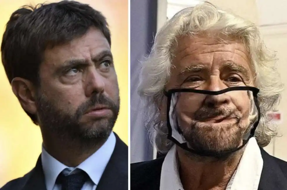 andrea agnelli beppe grillo