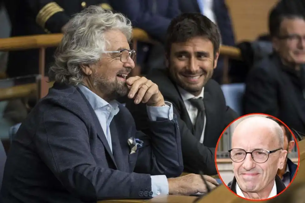 beppe grillo alessandro di battista sallusti