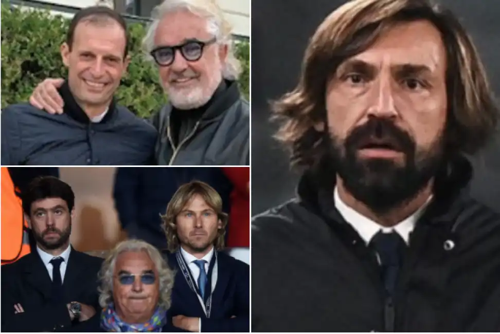 briatore allegri pirlo