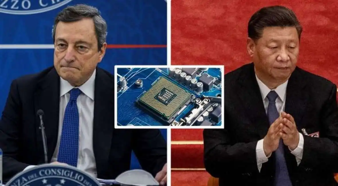 draghi xi jinping chip semiconduttori