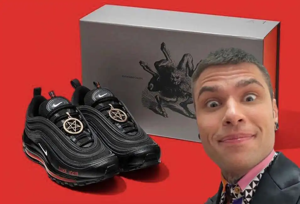 fedez satan shoes