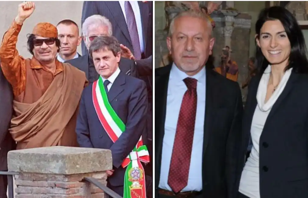 gheddafi alemanno coratti raggi