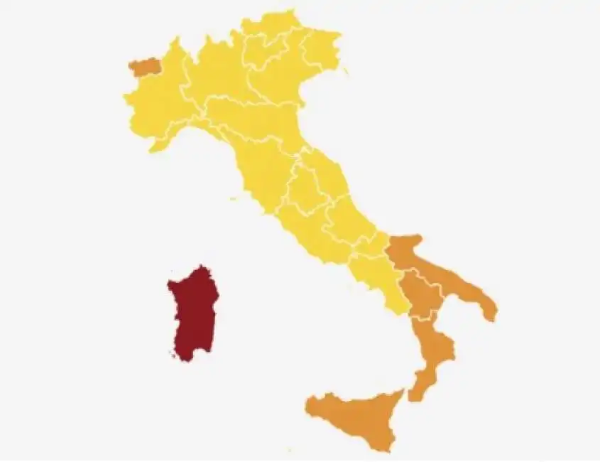 i colori dell italia dal 26 aprile 2021