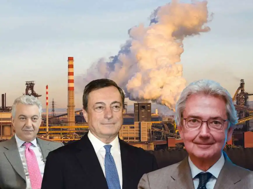 ilva domenico arcuri mario draghi franco bernabe