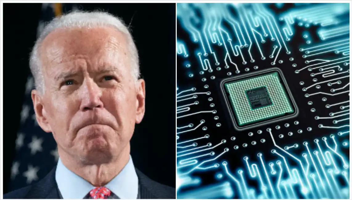 joe biden microchip