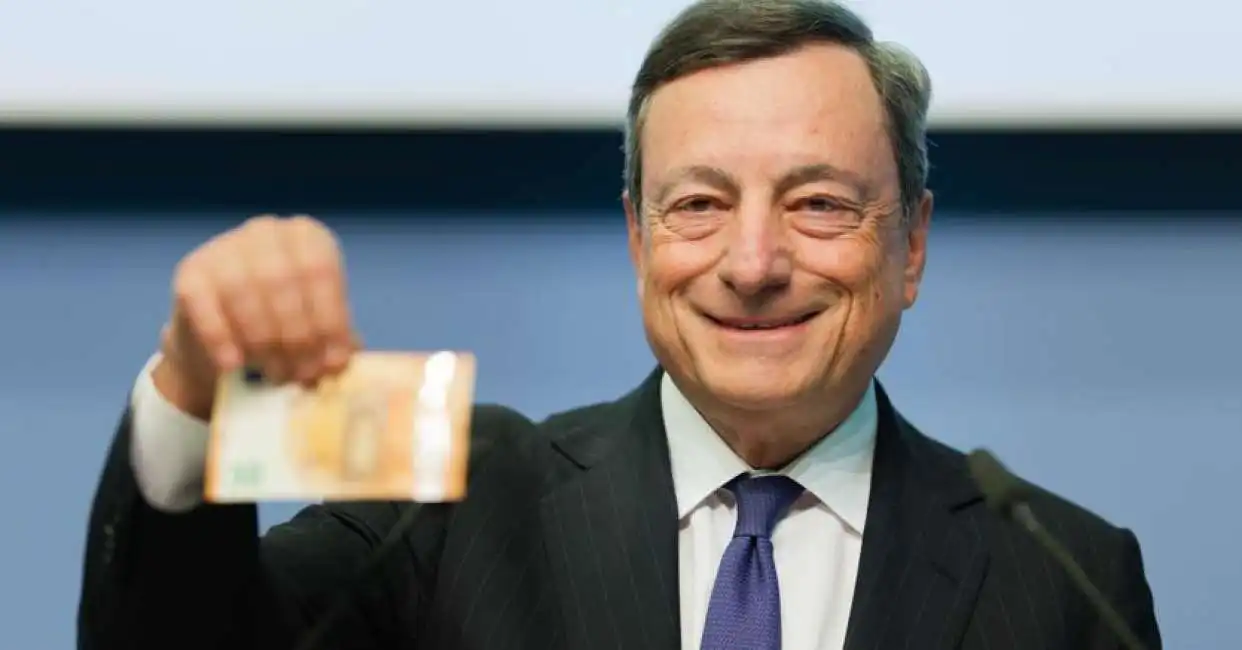 mario draghi. 