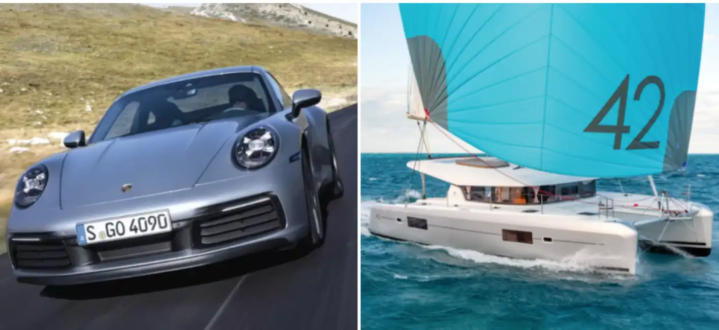 porsche catamarano