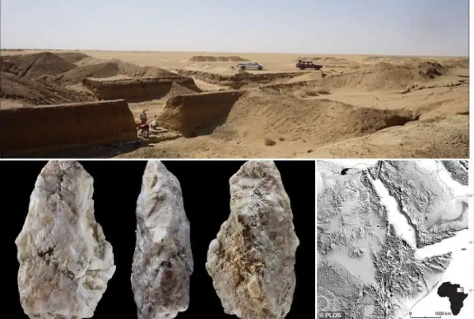 scavi archeologici deserto del sahara sudan