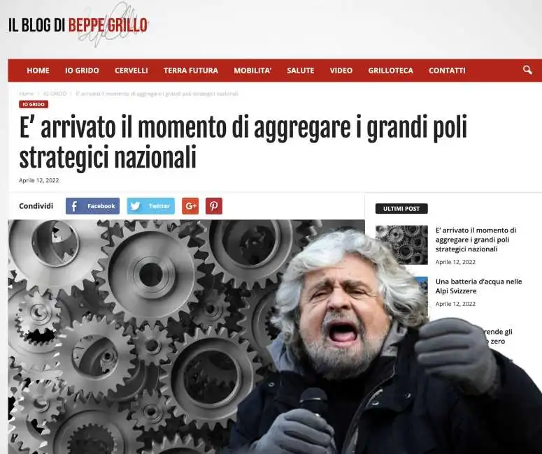 beppe grillo aziende partecipate 