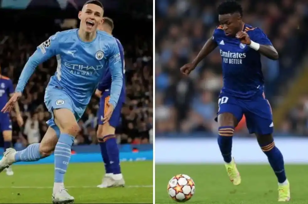 foden vinicius real madrid manchester city