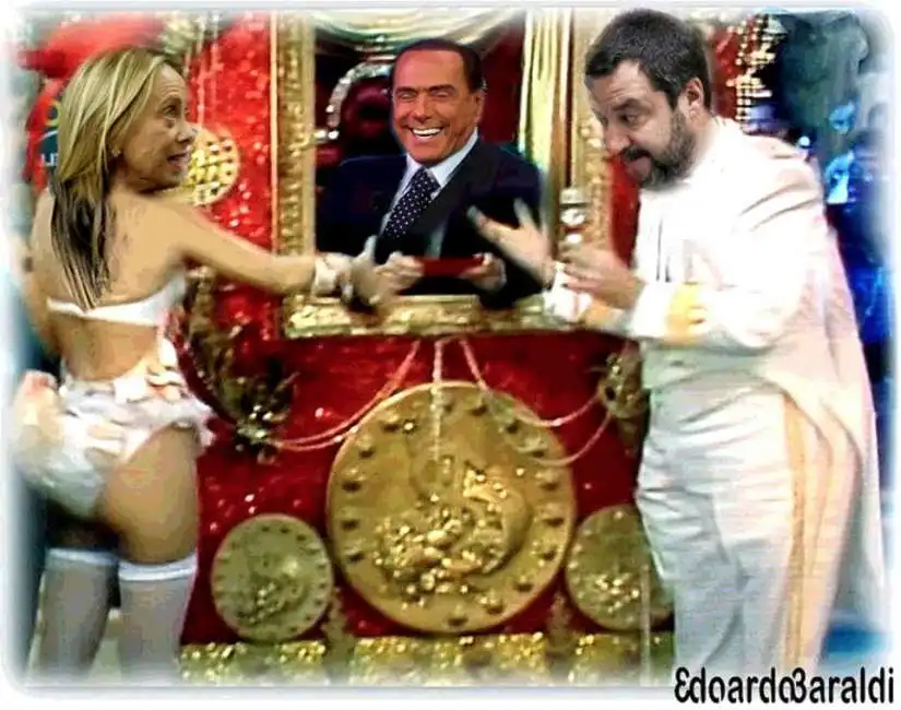 giorgia meloni matteo salvini silvio berlusconi 