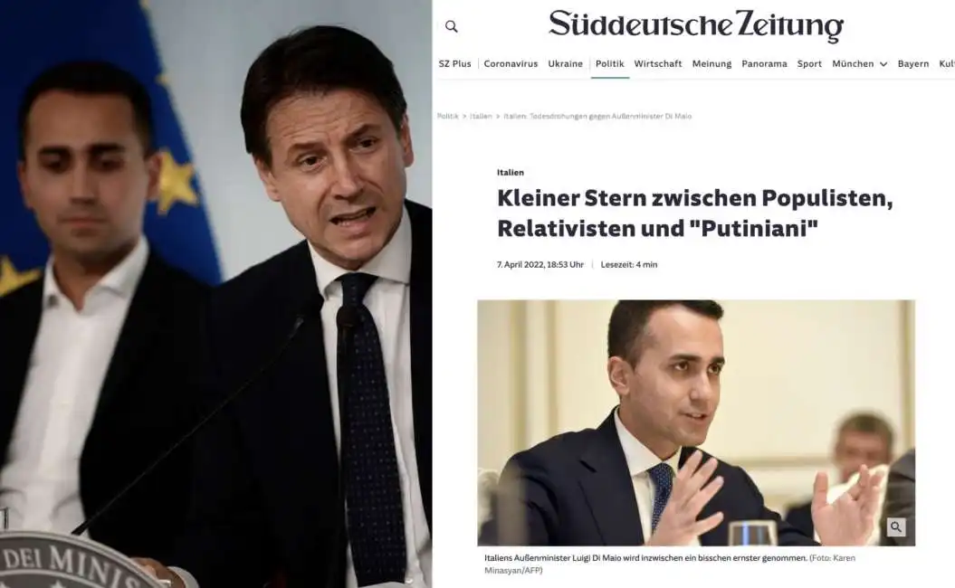 giuseppe conte luigi di maio suddeutsche zeitung