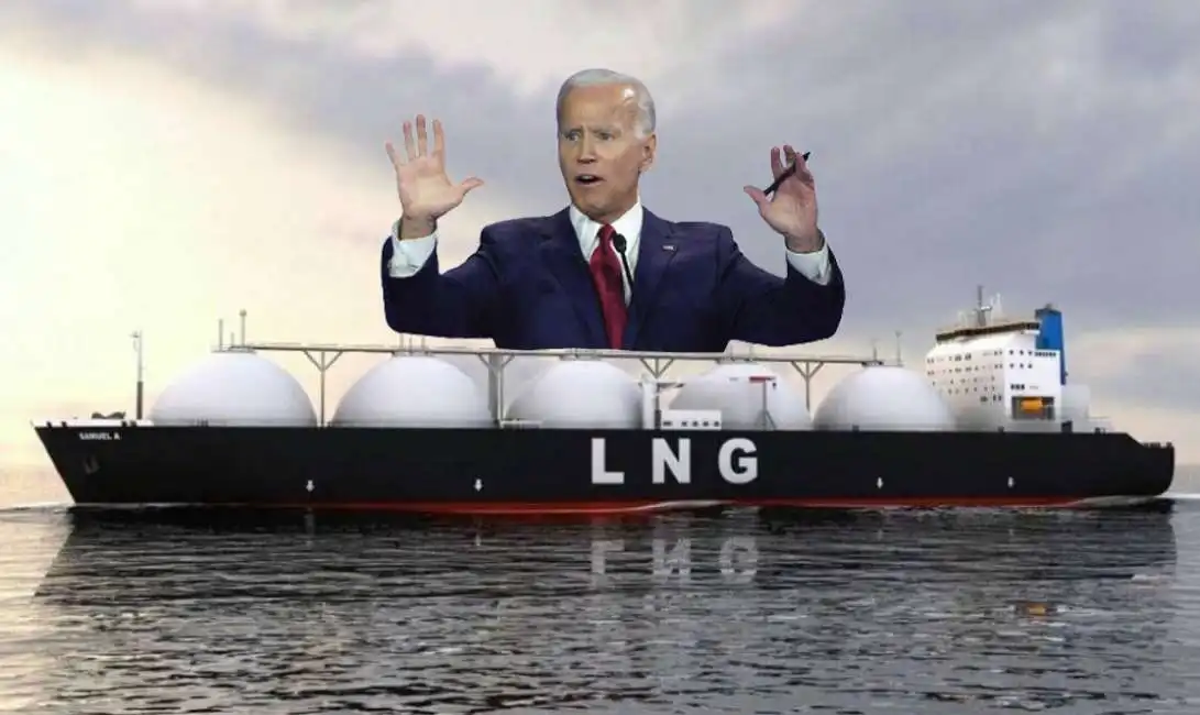 joe biden gas naturale liquefatto gnl 