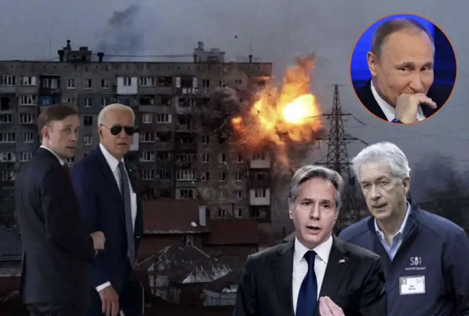 joe biden jake sullivan william burns vladimir putin antony blinken russia ucraina