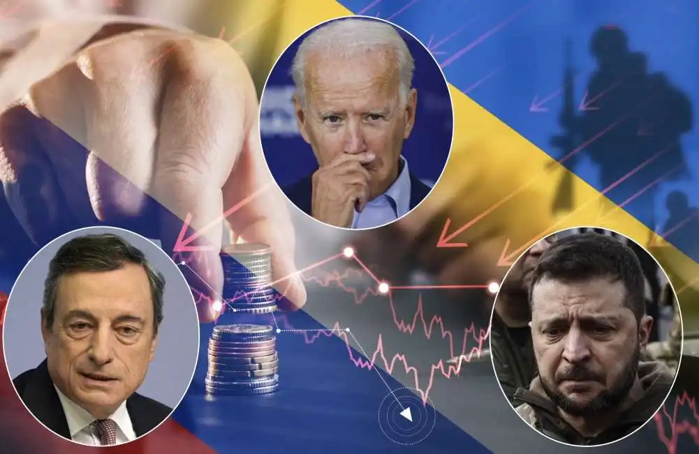 joe biden mario draghi volodymyr zelensky 