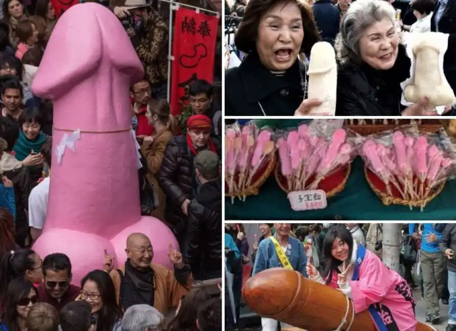 kanamara matsuri festival del pene di ferro giappone