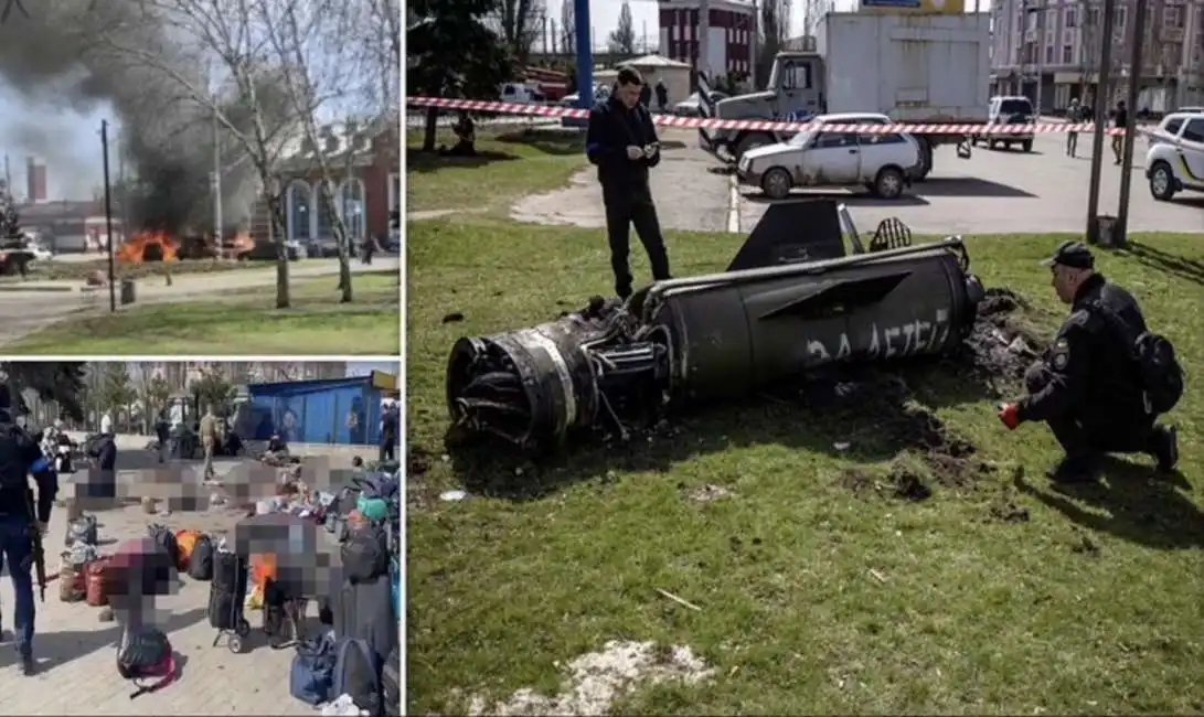 kramatorsk ucraina stazione ferroviaria 