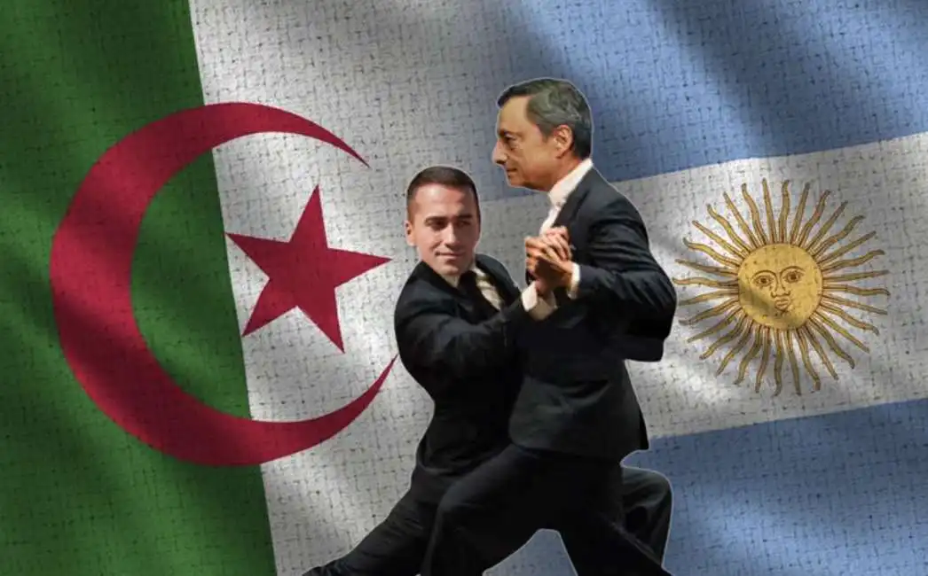 luigi di maio mario draghi algeria argentina